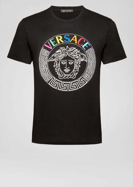 Tricouri Versace Versace Medusa Logo Barbati | OXAYBKJ-31